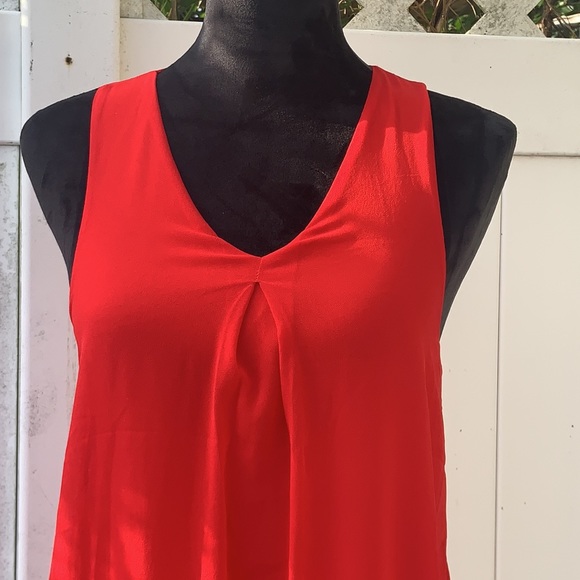 ⭐️ Bogo ⭐️ 🍓 THML coral red sz XS mini stretch dress - Picture 2 of 11